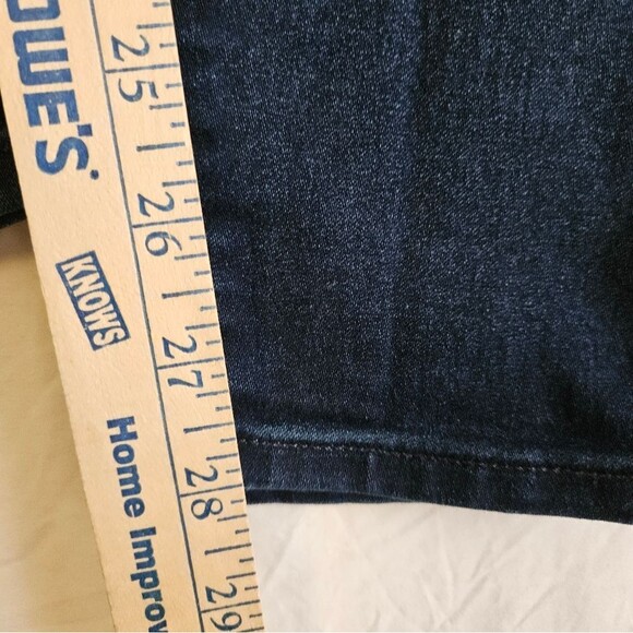 PAIGE Jeans Women’s 27 (28x28) Verdugo Ankle Blue Low-Rise Stretch Skinny Denim - Picture 5 of 10